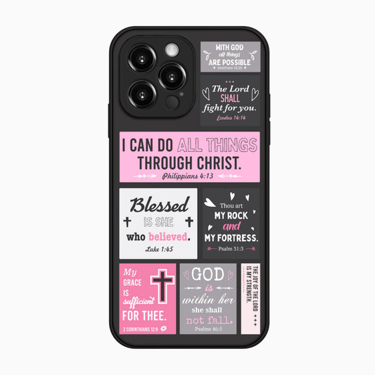 Faithful Verses iPhone Case