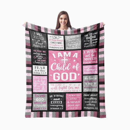 Faithful Bible Verses Comfort Blanket