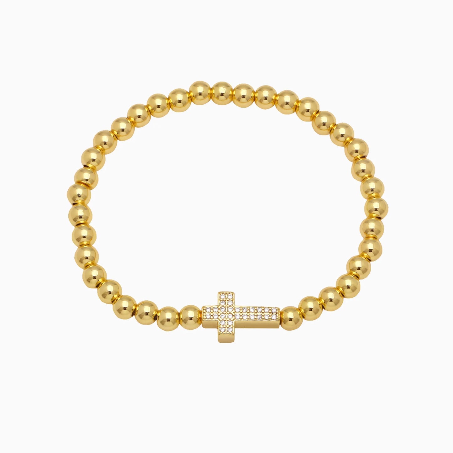 Faithful Elegance Cross Bracelet