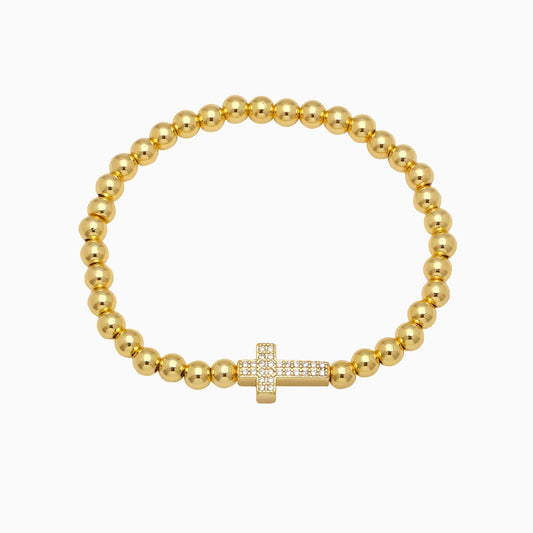 Faithful Elegance Cross Bracelet