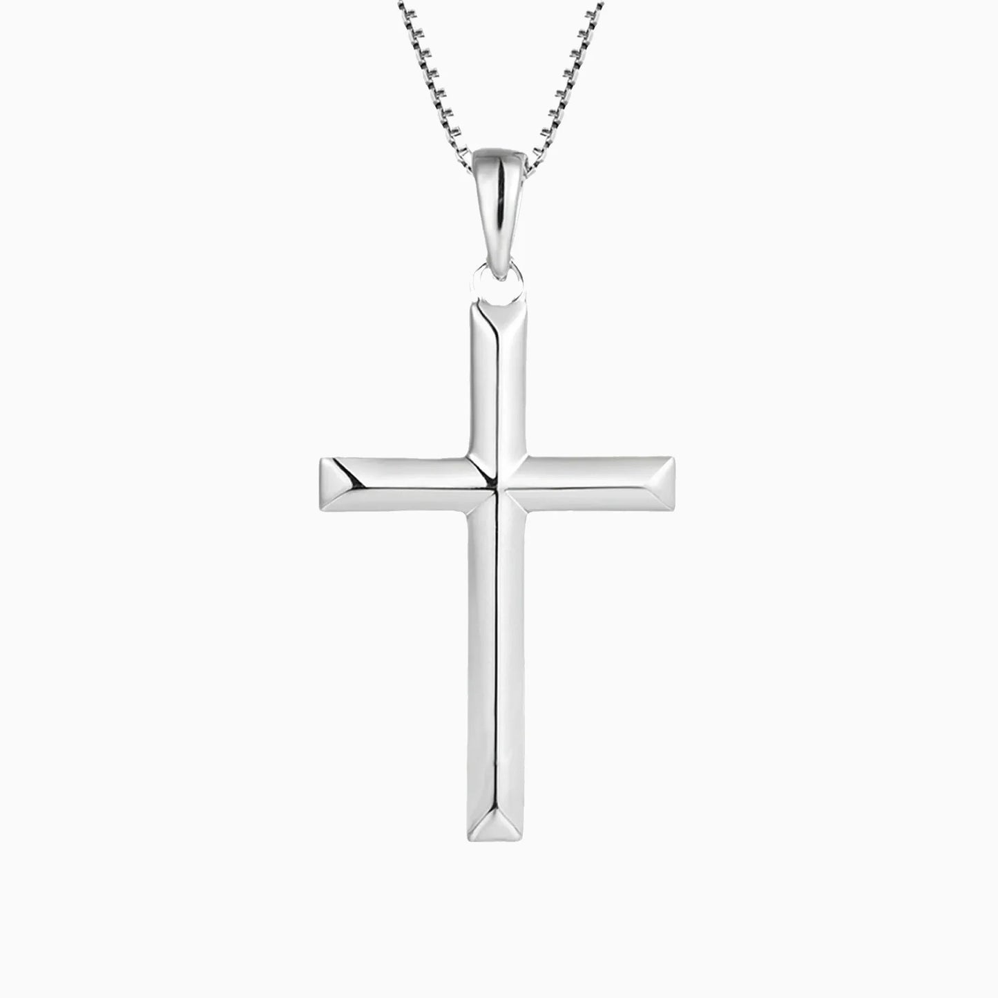 Sterling Silver Cross Pendant Necklace