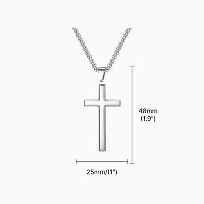 Sterling Silver Cross Pendant Necklace