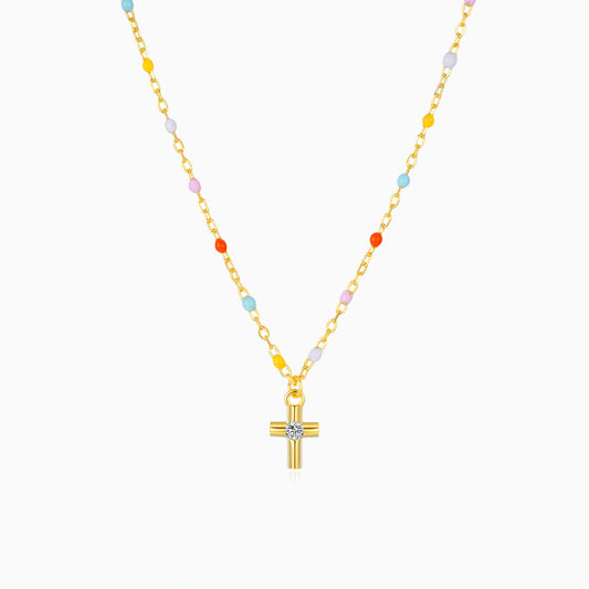 Harmony Cross Pendant Necklace