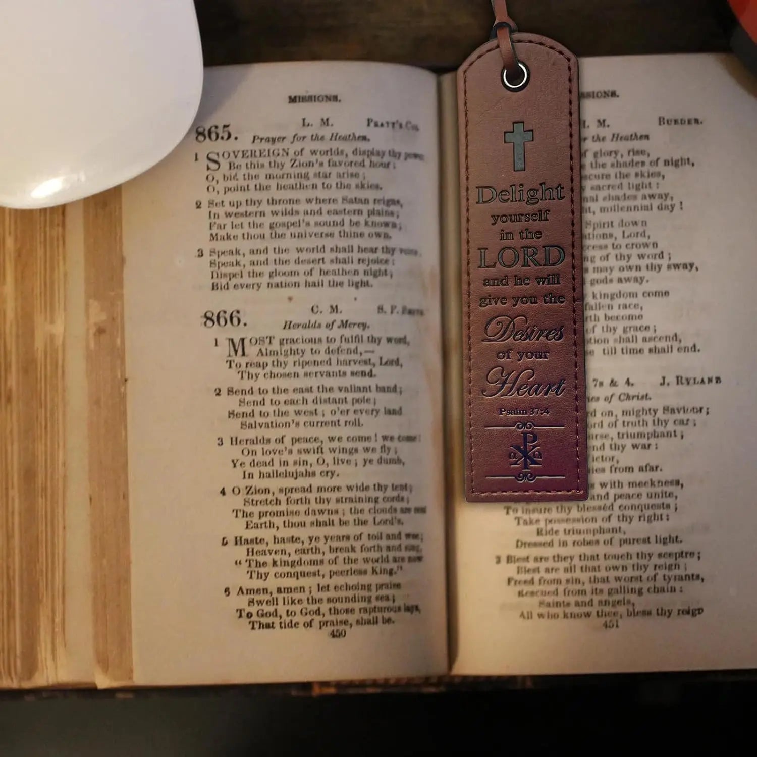 3-Pack Leather Bible Verse Bookmarks – Christian Gift Set