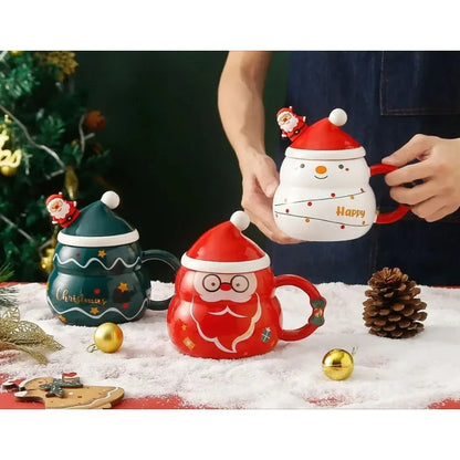 Christmas Nordic Wind Ceramic Mug