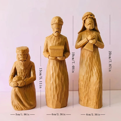 Tabernacle Character Sculptures Of Jesus Nativity