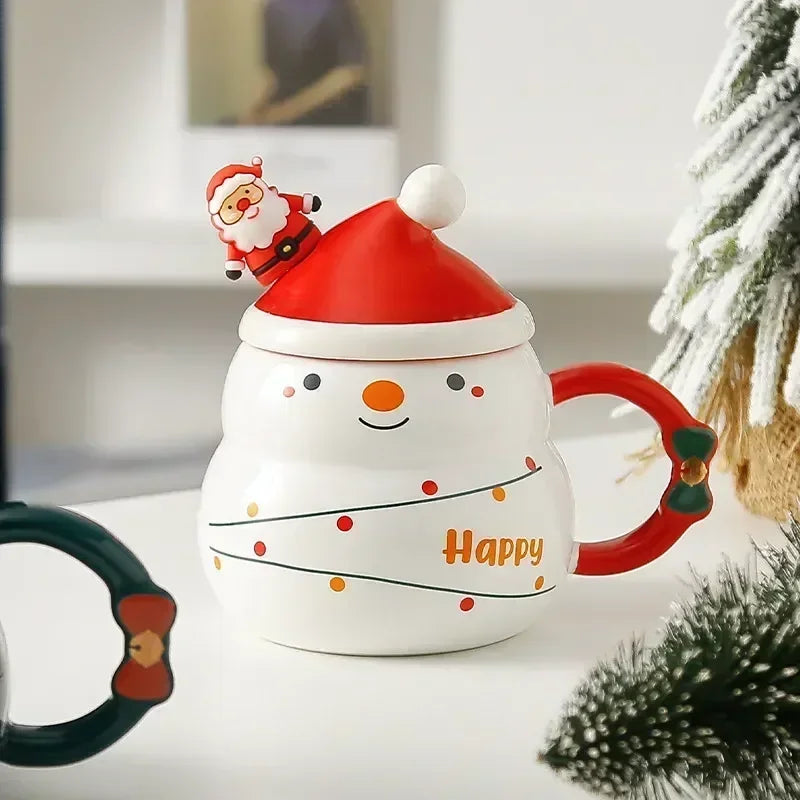 Christmas Nordic Wind Ceramic Mug