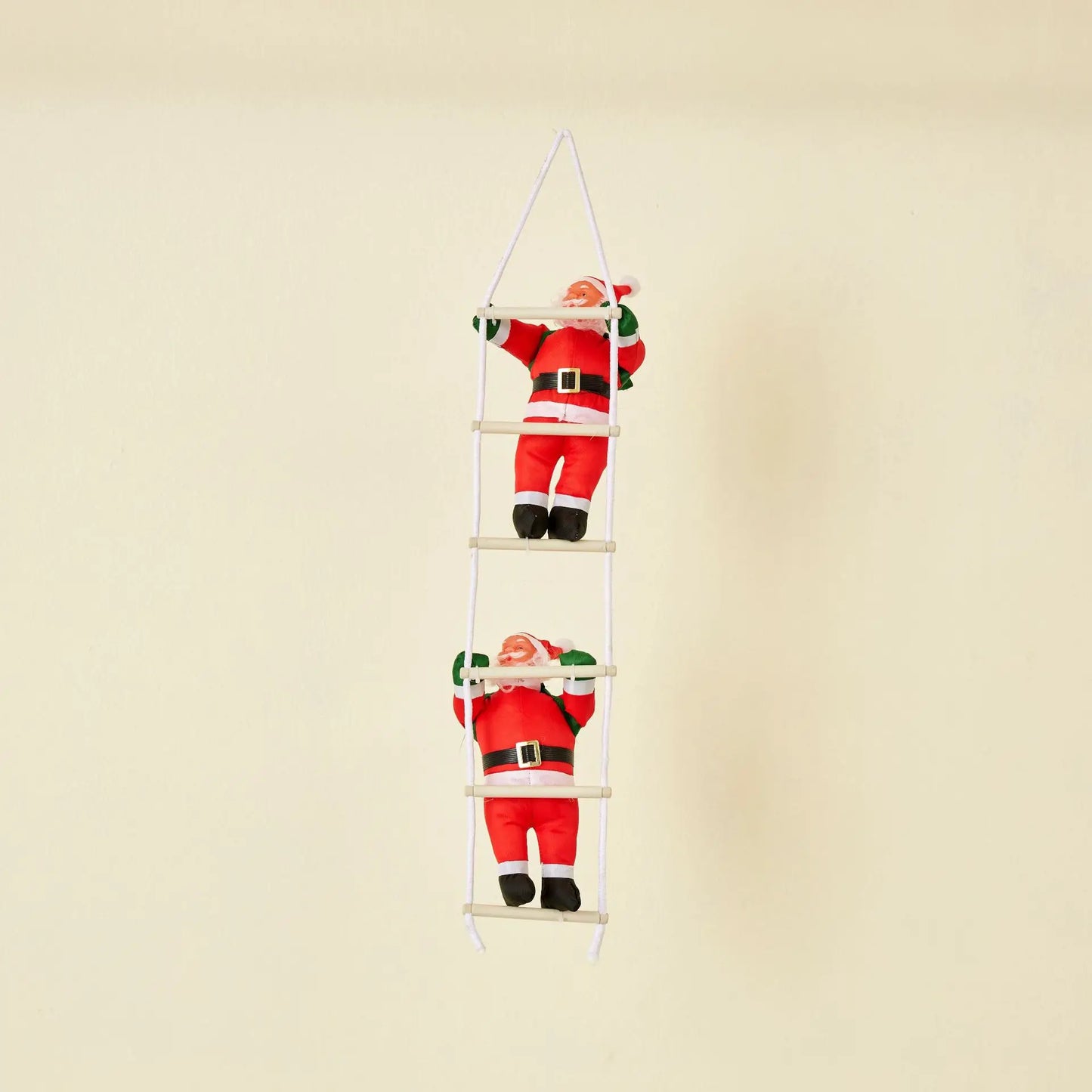 Ladder Climbing Santa Claus Decoration