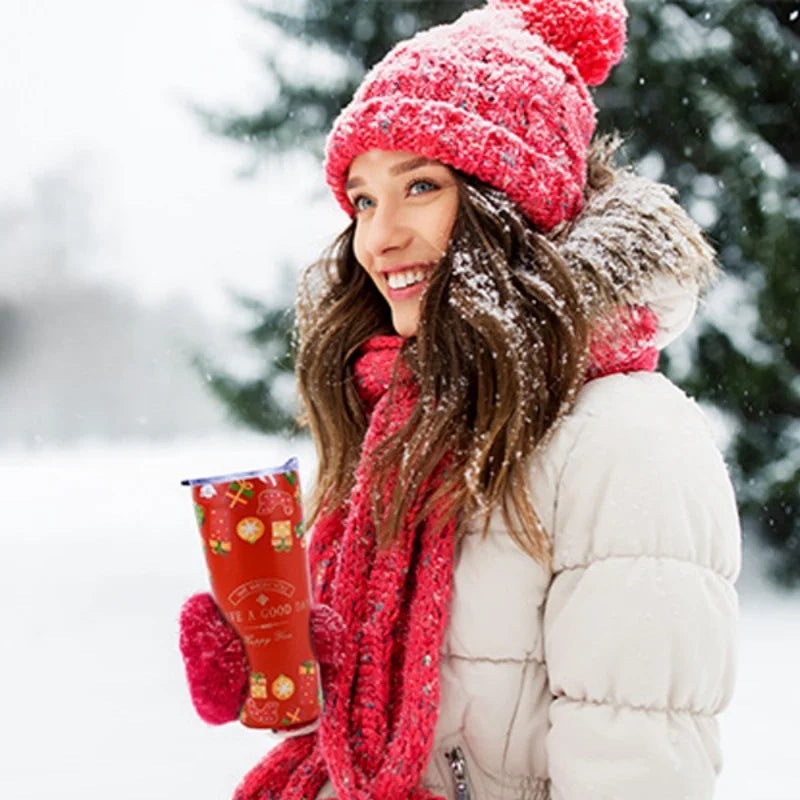 Christmas Creative Stainless Steel Tumbler