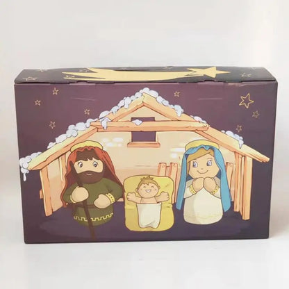 Baby Jesus Stuffed Holy Plush Doll Set