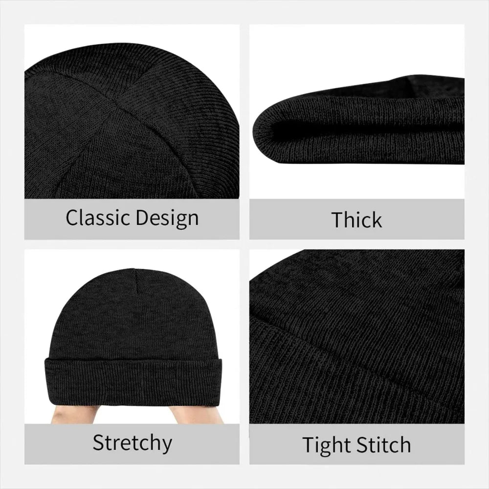 Christian Jesus Black Knitted Hat