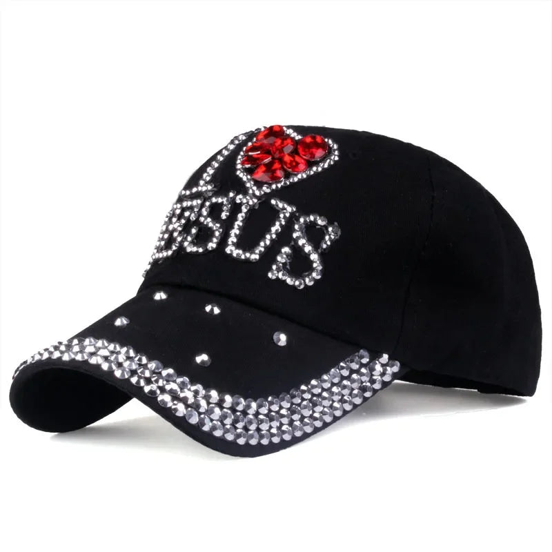 Love Jesus Heart Printed Baseball Adjustable Cap