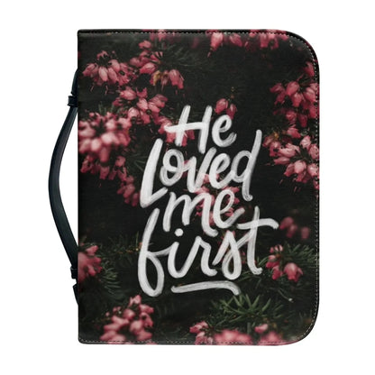 Leather Bible Verse Letter Print Bible Cover