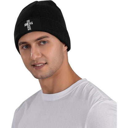 Christian Jesus Black Knitted Hat