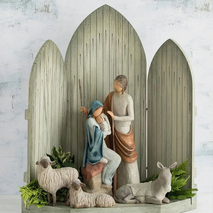 Tabernacle Character Sculptures Of Jesus Nativity