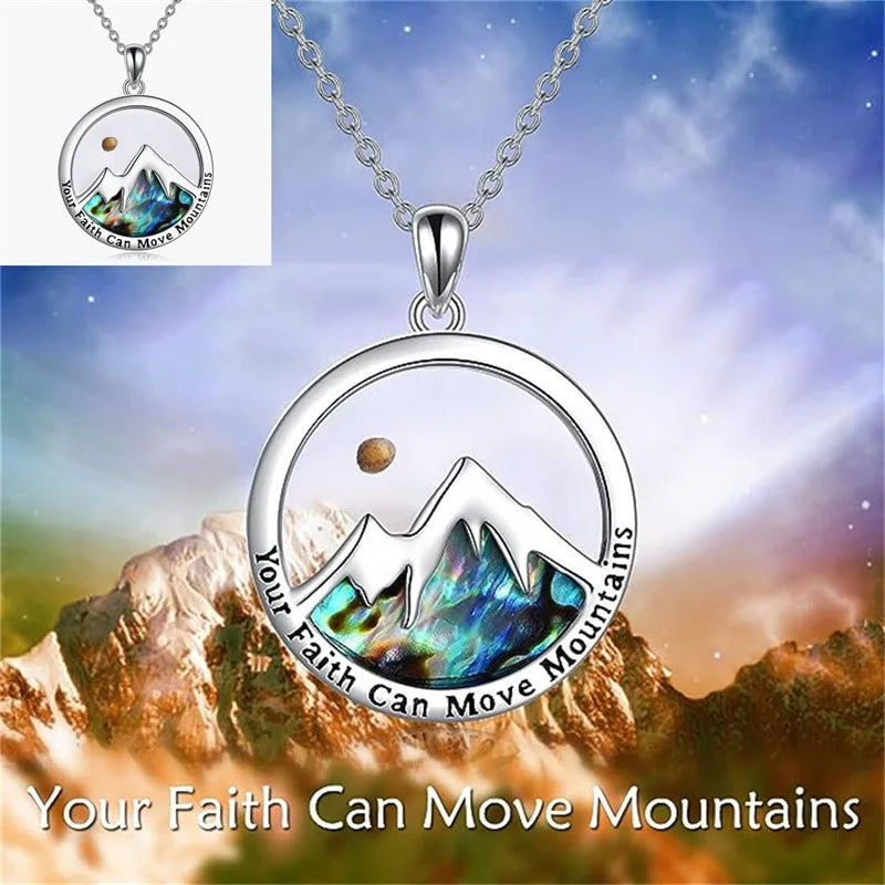 Stainless Steel Mountain Bracelet, Earrings and Necklace