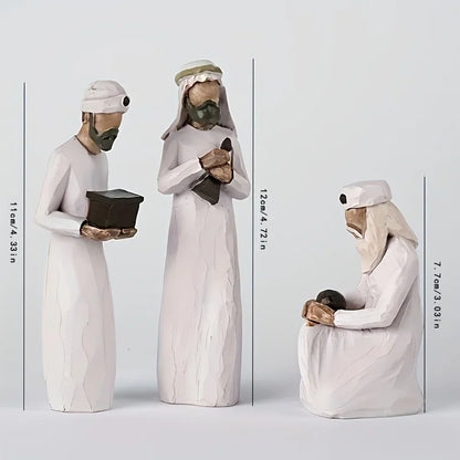 Tabernacle Character Sculptures Of Jesus Nativity