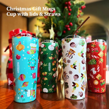 Christmas Creative Stainless Steel Tumbler