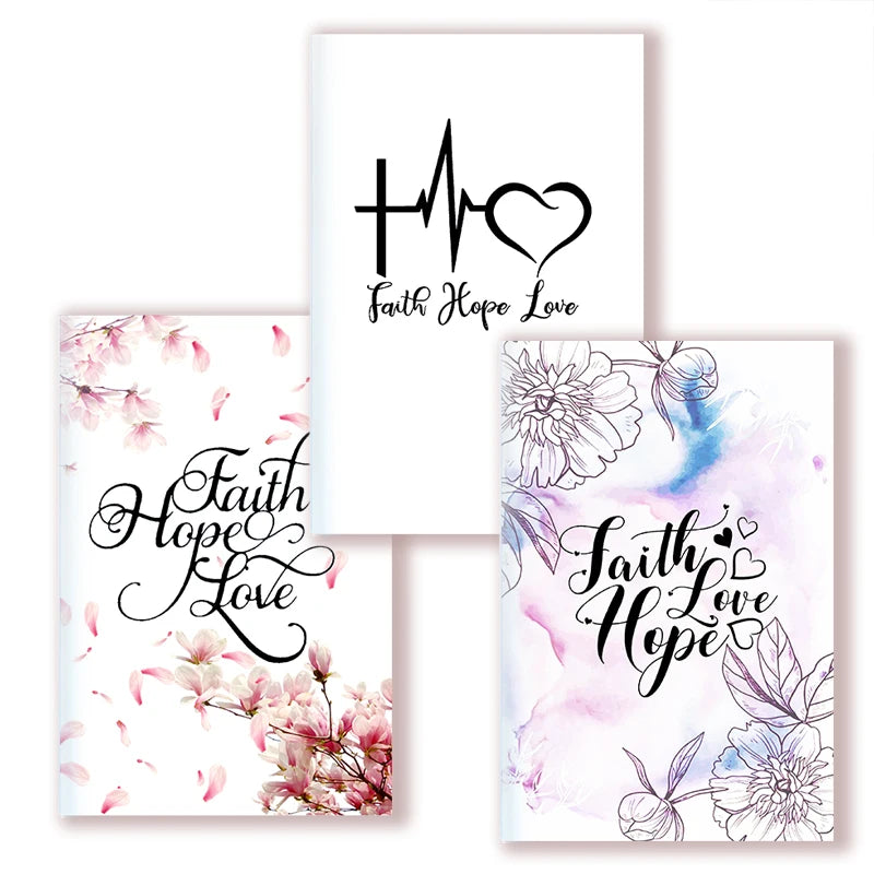 A5 Faith Hope Love- Christian Book Prayer Journal