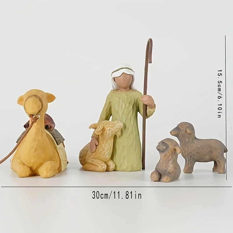 Tabernacle Character Sculptures Of Jesus Nativity