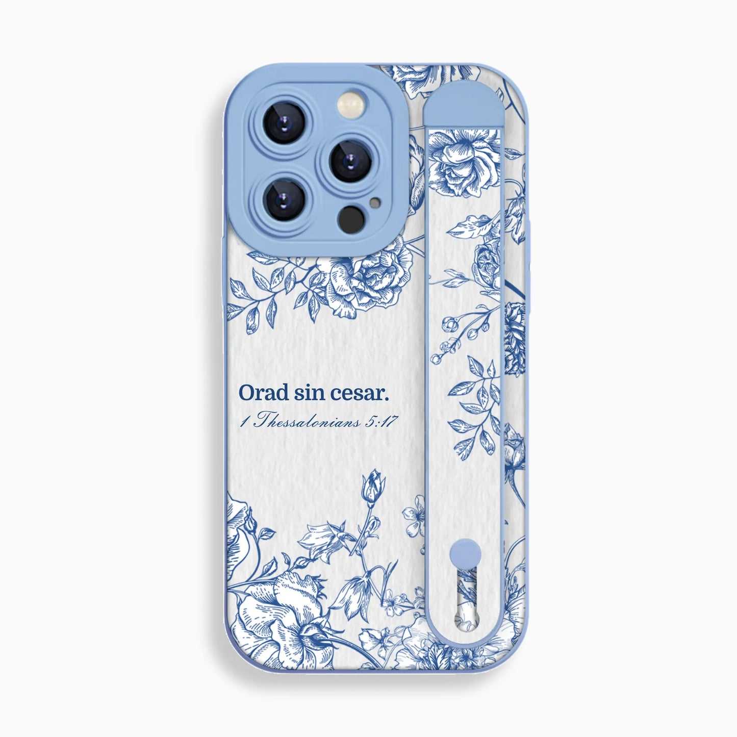 Funda para iPhone con Vers¨ªculos Semi-Personalizados - Flor Fiel III